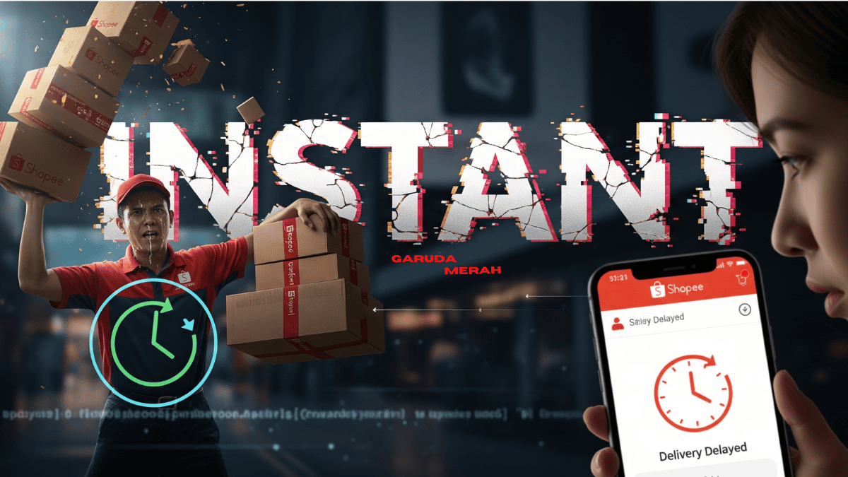 penipuan Shopee Instant delivery